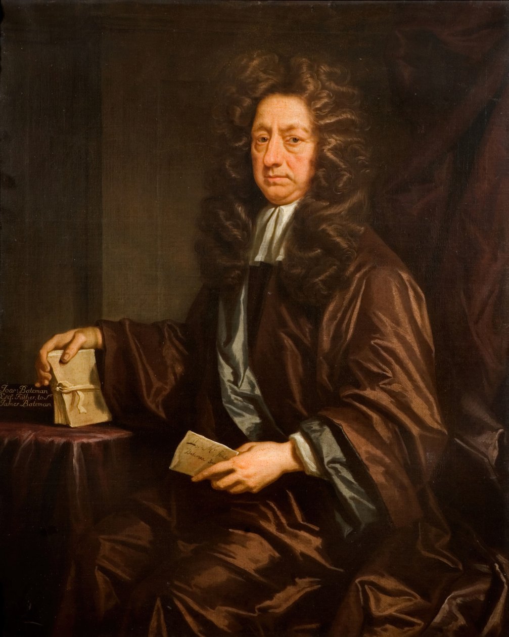 Portrait of Joas Bateman by Jonathan Richardson the Elder
