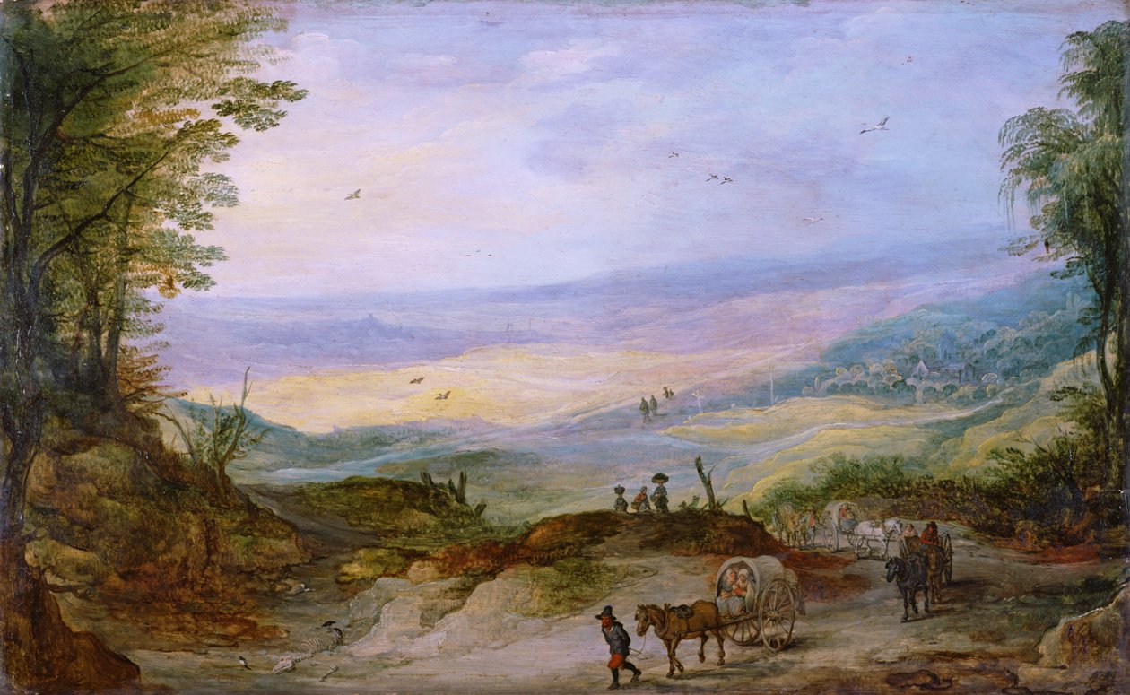 Return from the Market by Joos or Josse de Momper