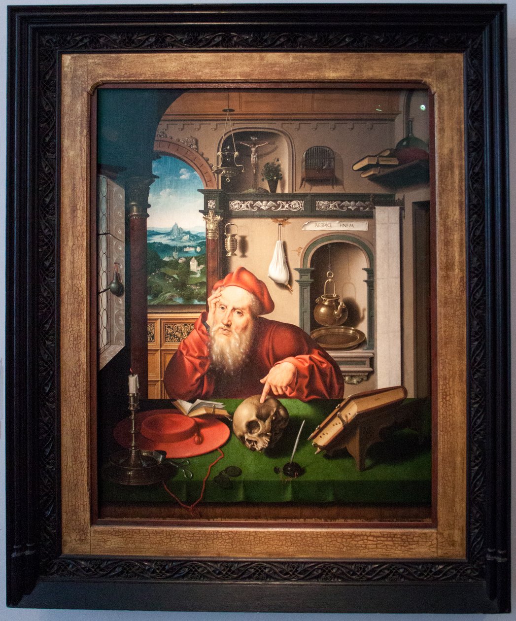 Saint Jerome by Joos van Cleve