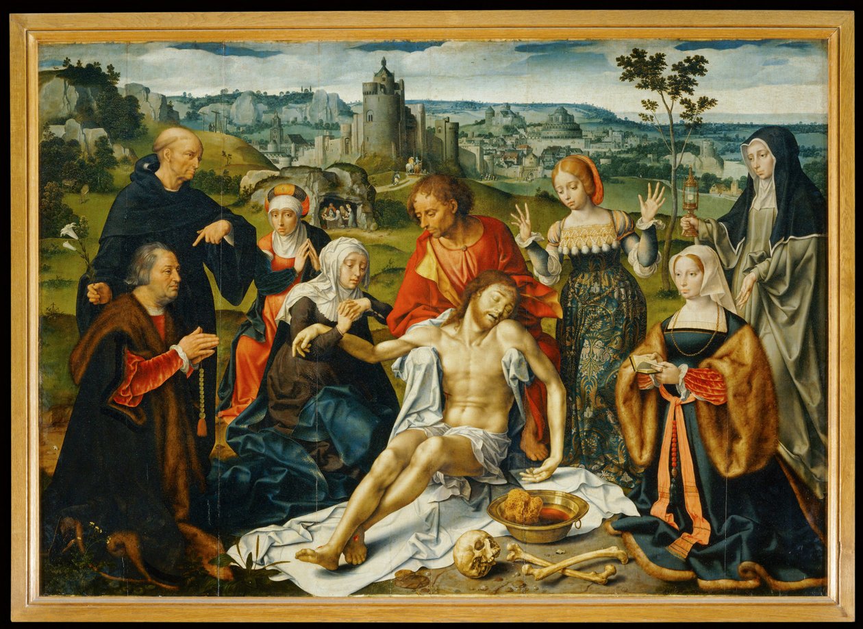 Altarpiece of the Lamentation of Christ by Joos van Cleve