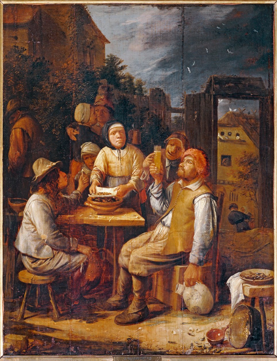 The Mussel Eaters by Joos van Craesbeeck