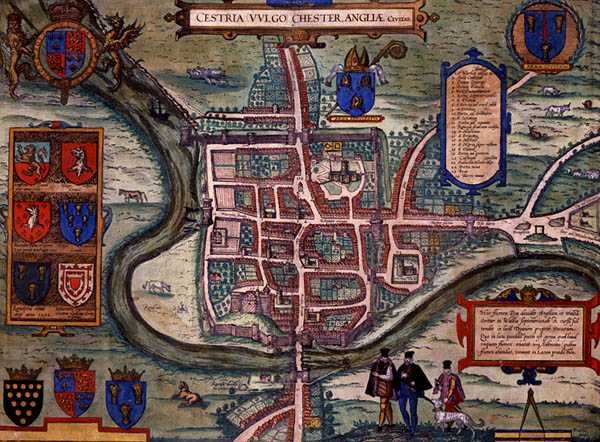 Map of Chester, from 