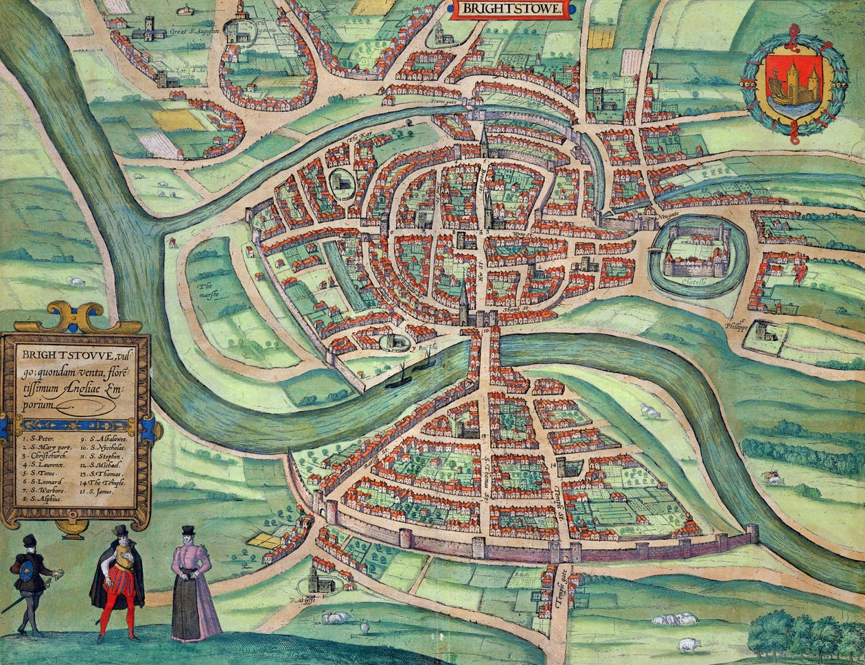 Map of Bristol, from 