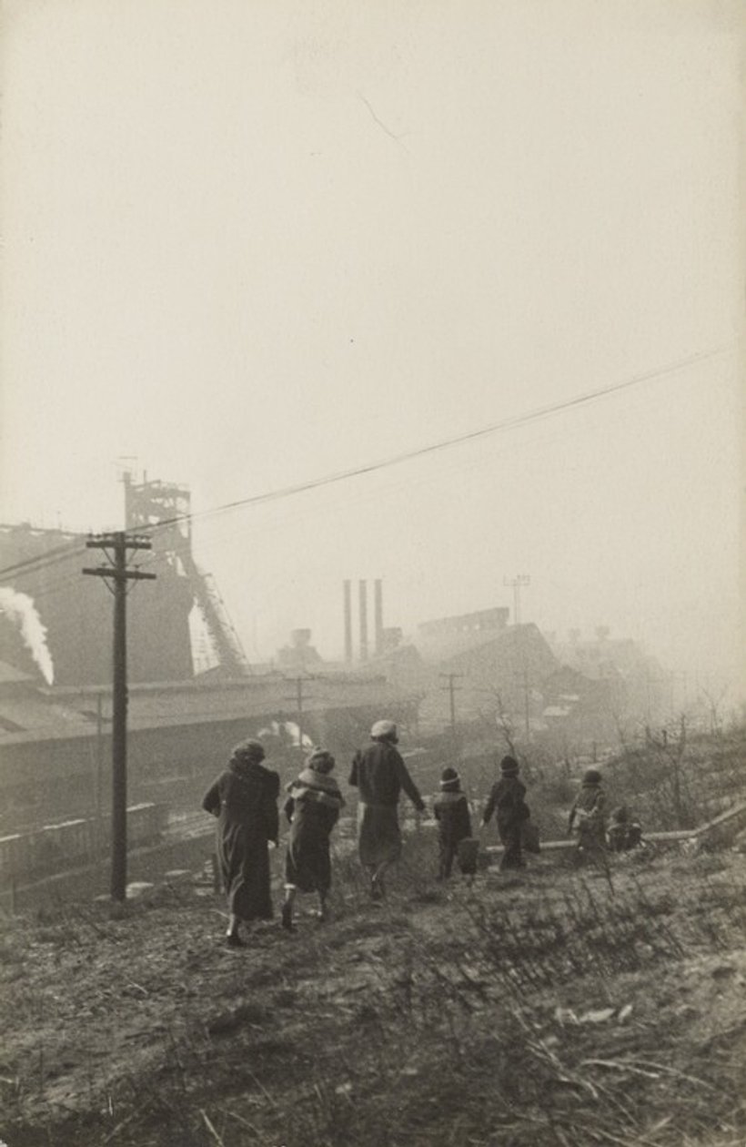 Women near Industrial Complex by José Alemany