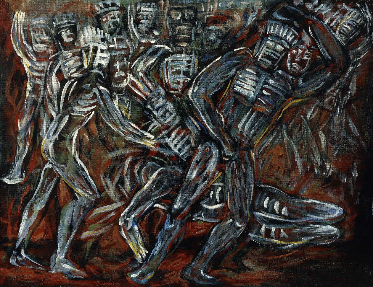 The White Gods by José Clemente Orozco