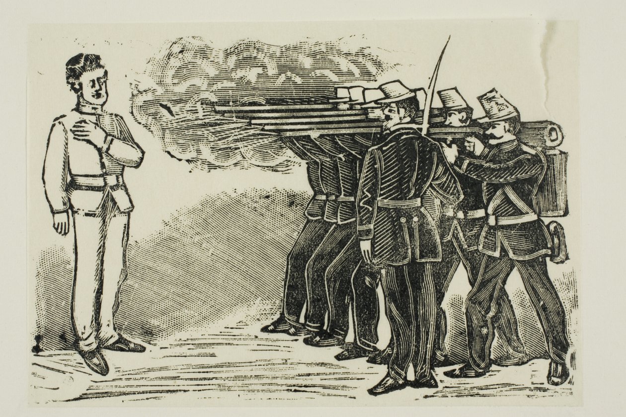 Execution by Firing Squad by José Guadalupe Posada