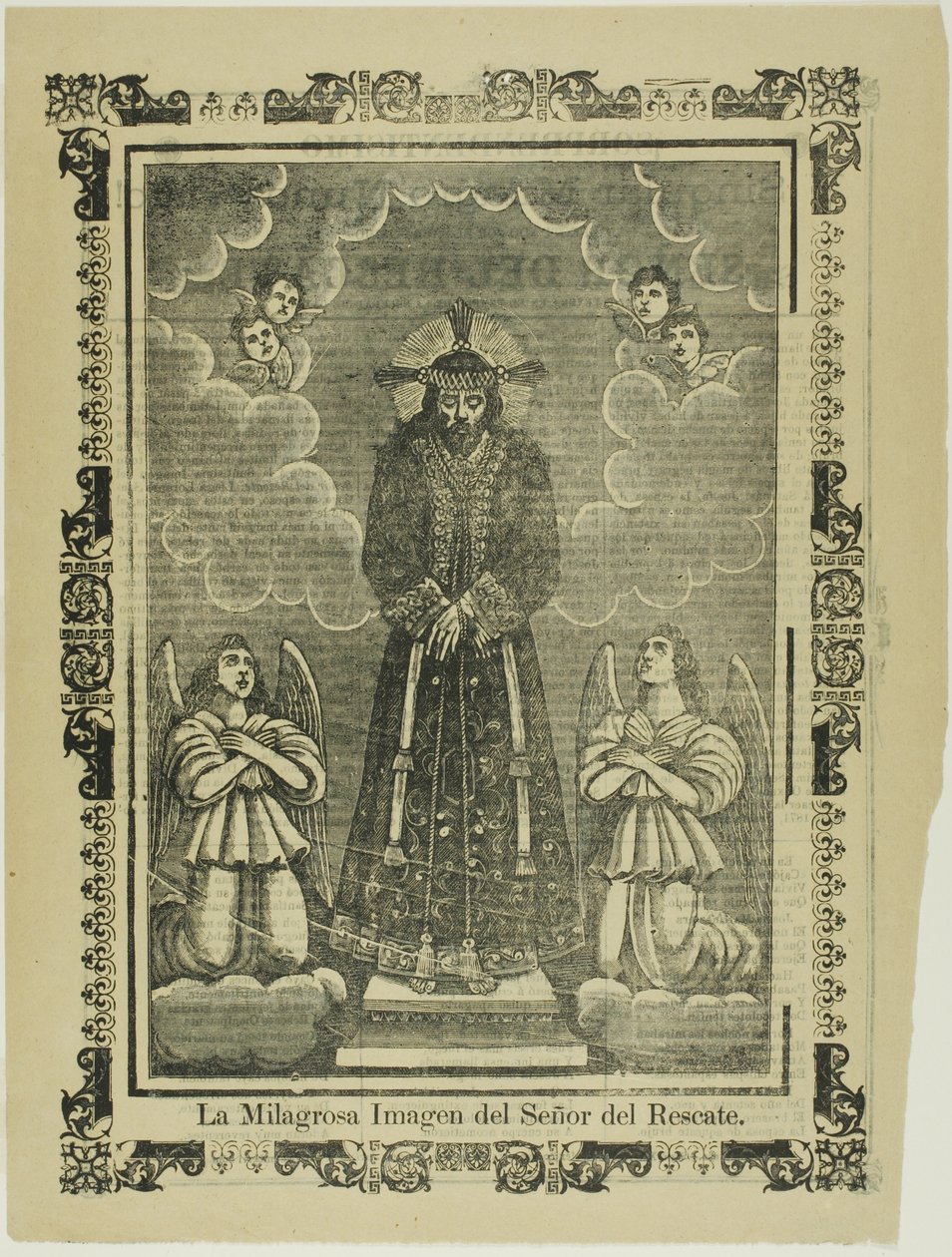 The Miraculous Image of Our Savior by José Guadalupe Posada