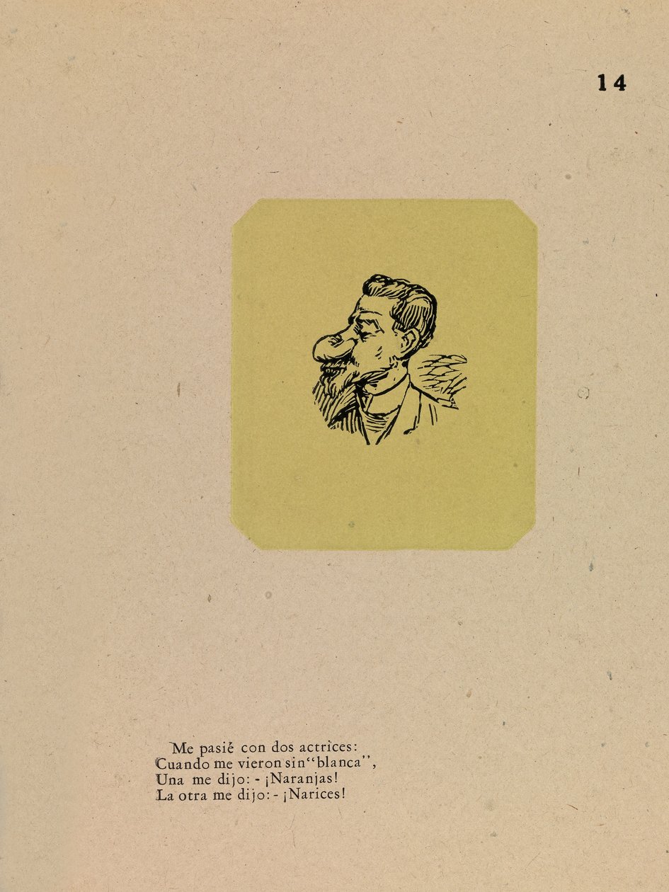 The Man with the Bulbous Nose by José Guadalupe Posada