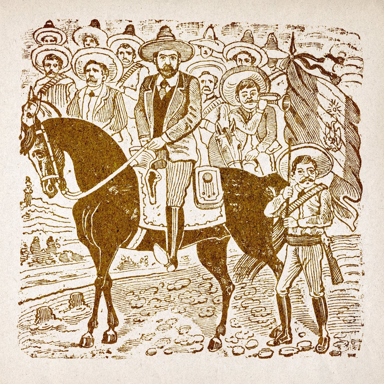 Mexico, Mexican Revolution by Jose Guadalupe Posada
