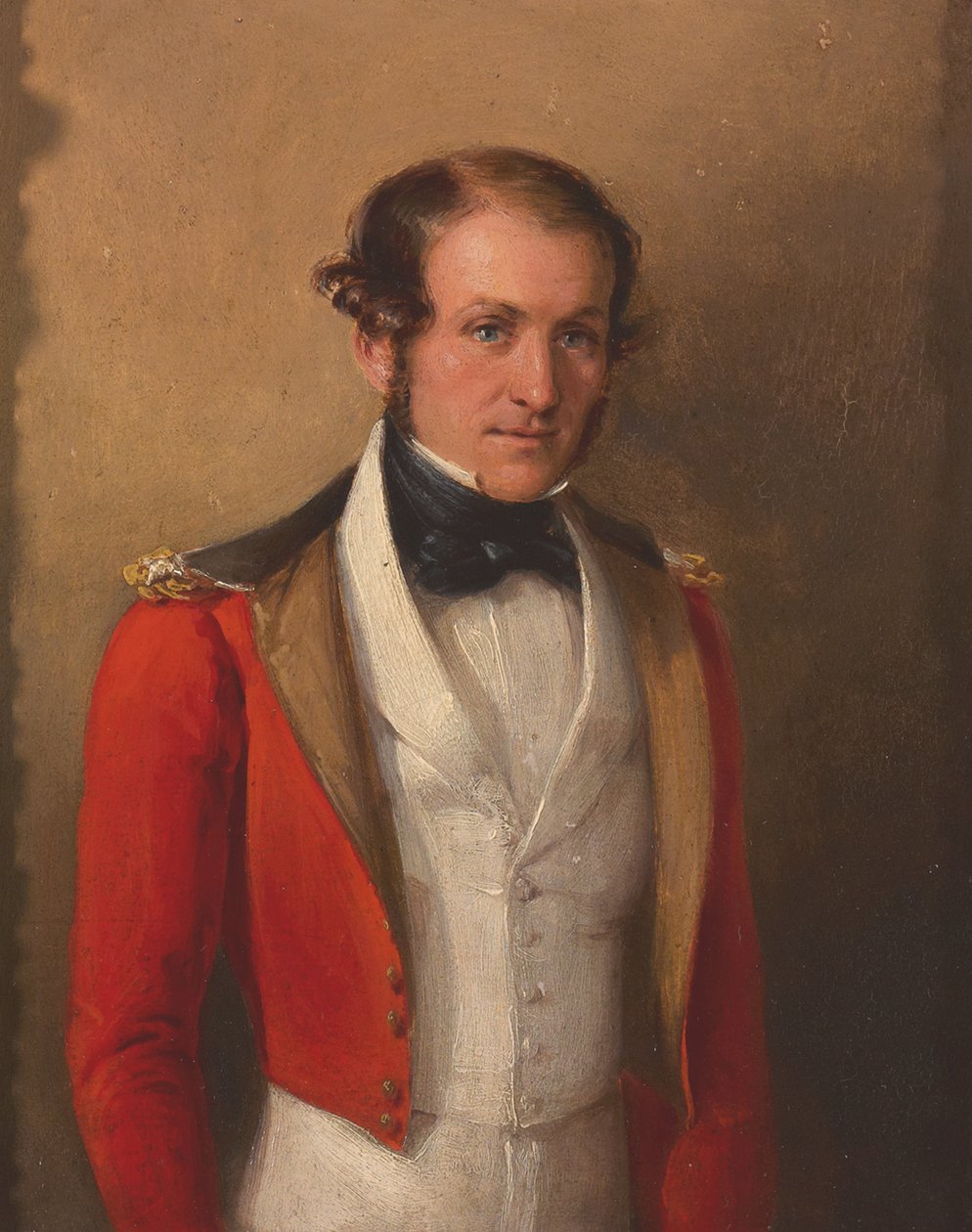 Lieutenant-Colonel (later Lieutenant General) William Anson McCleverty, 48th Regiment by Jose Maria Escacena y Daza