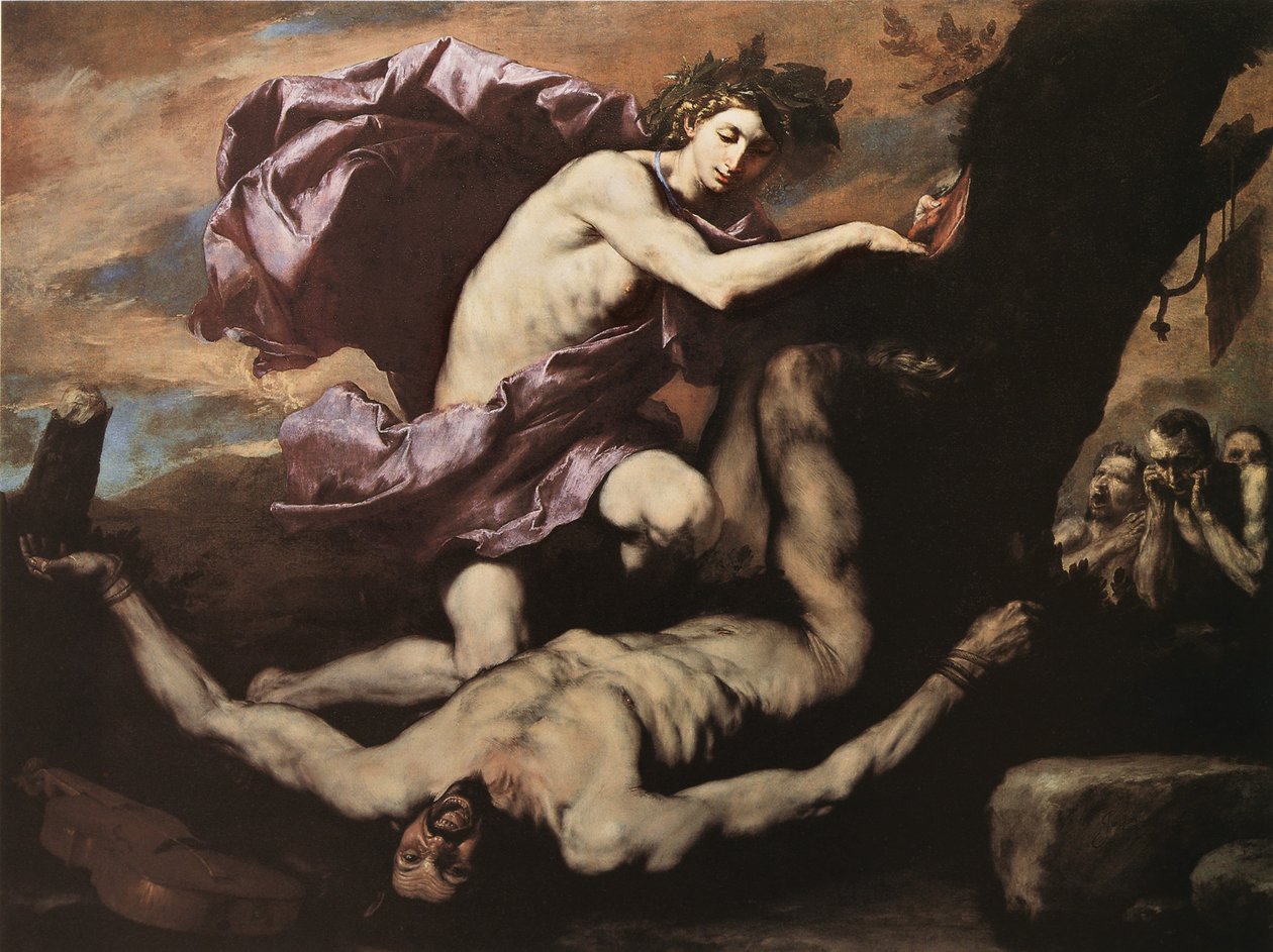 Apollo and Marsyas, 1637 by Jusepe de Ribera