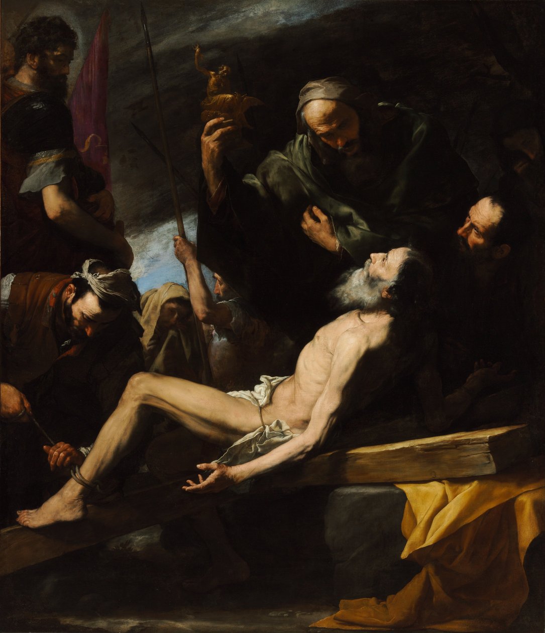 Martyrdom of Saint Andrew by Jose de Ribera