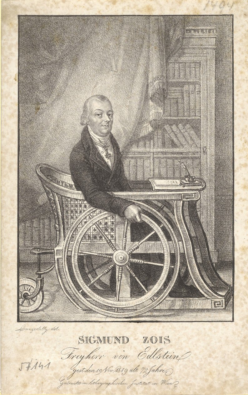 Portrait of Žiga Zois by Josef Lanzedelly