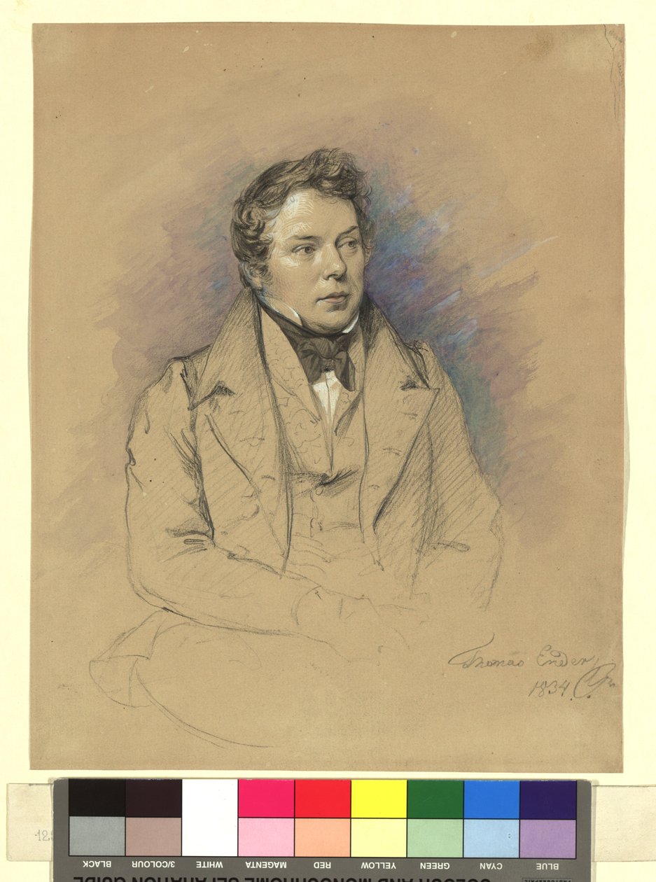 Thomas Ender (1793-1875), Painter by Josef Danhauser