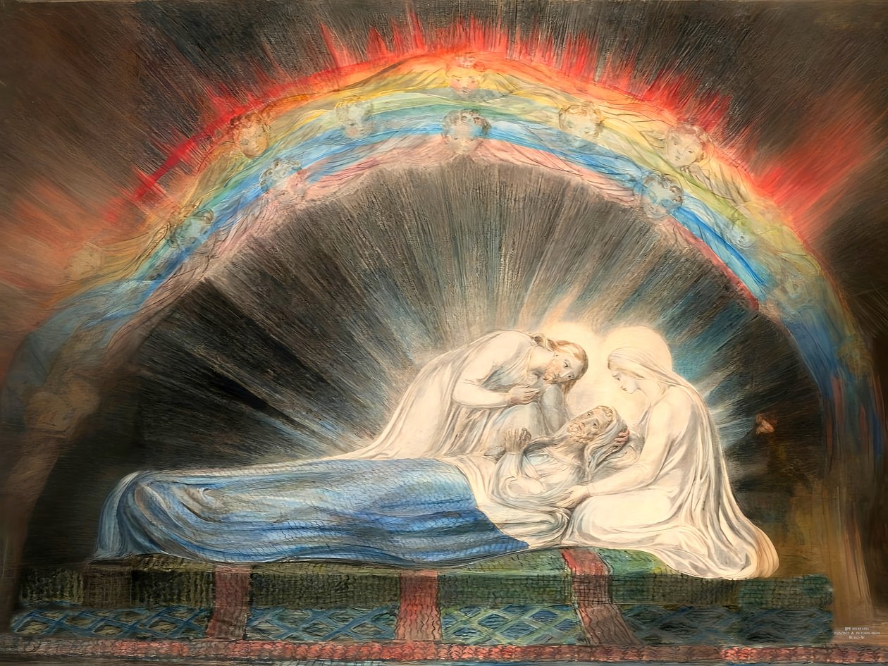 The Death of St. Joseph (recreated by Blake) by Josef Johann Michel