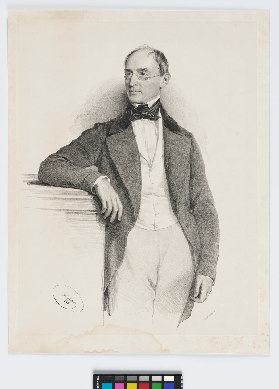 Franz Xaver (III.) Baron von Pillersdorf by Josef Kriehuber