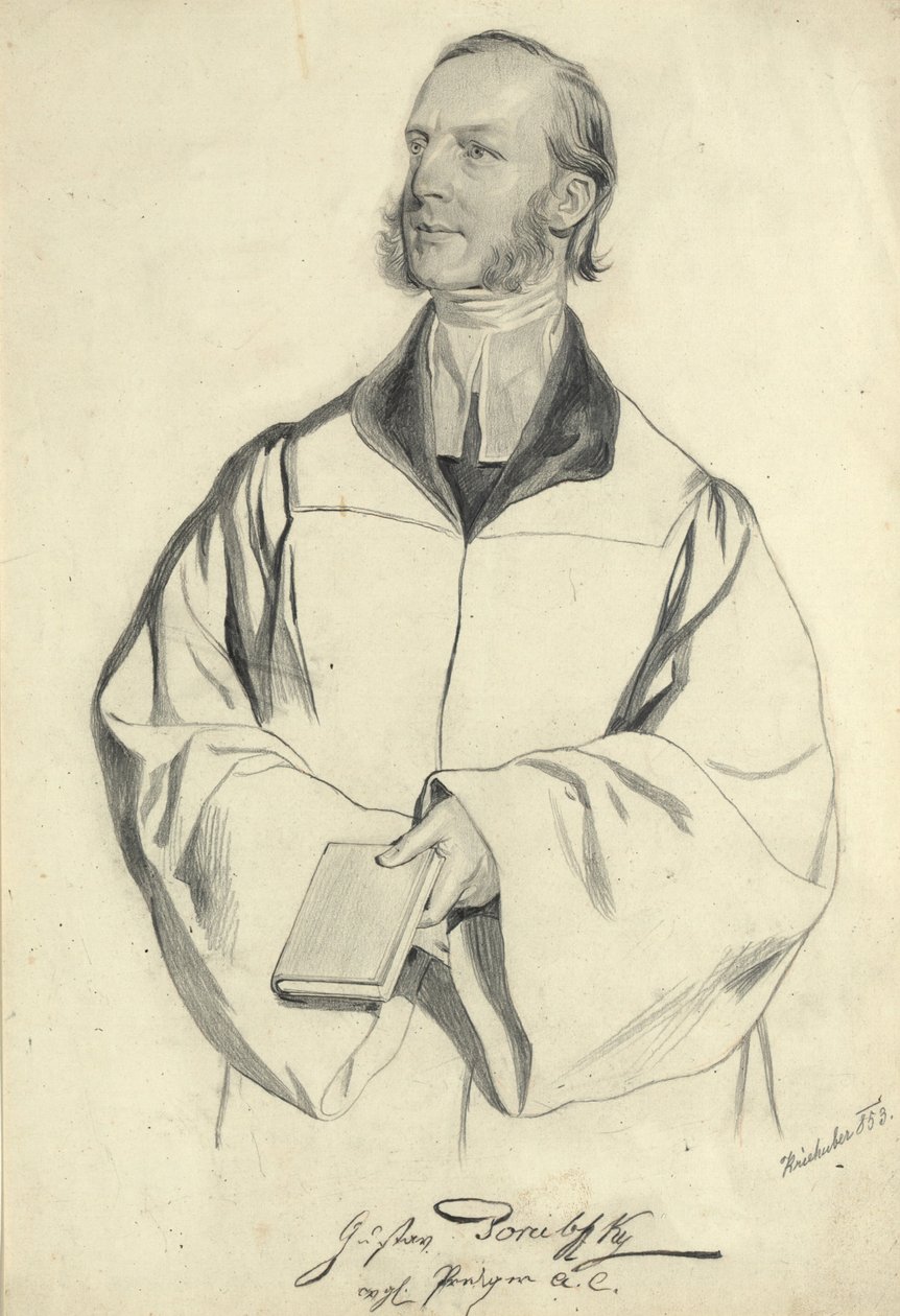 Gustav Porubssky by Josef Kriehuber