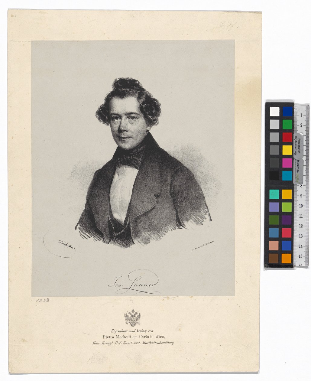 Josef Lanner by Josef Kriehuber