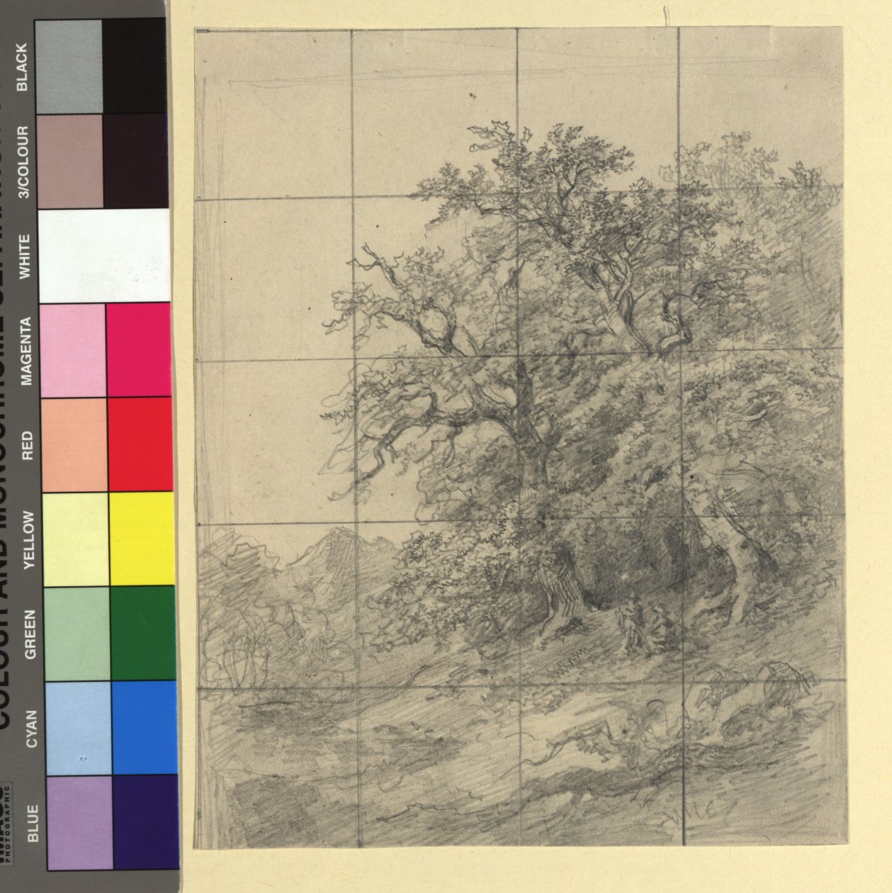 Forest Landscape with Staffage by Josef Kriehuber