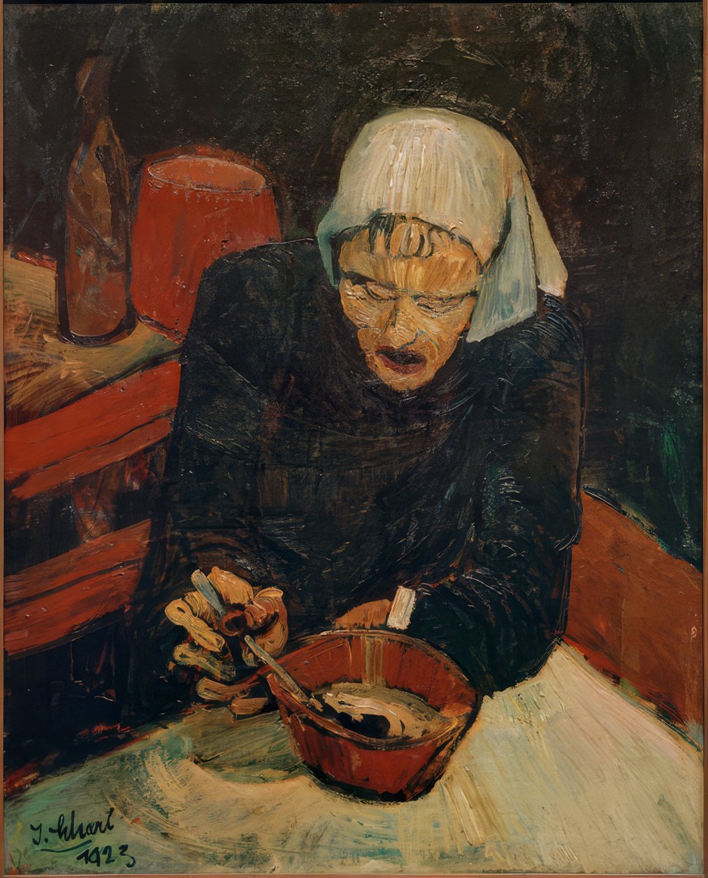 Old Woman by Josef Scharl
