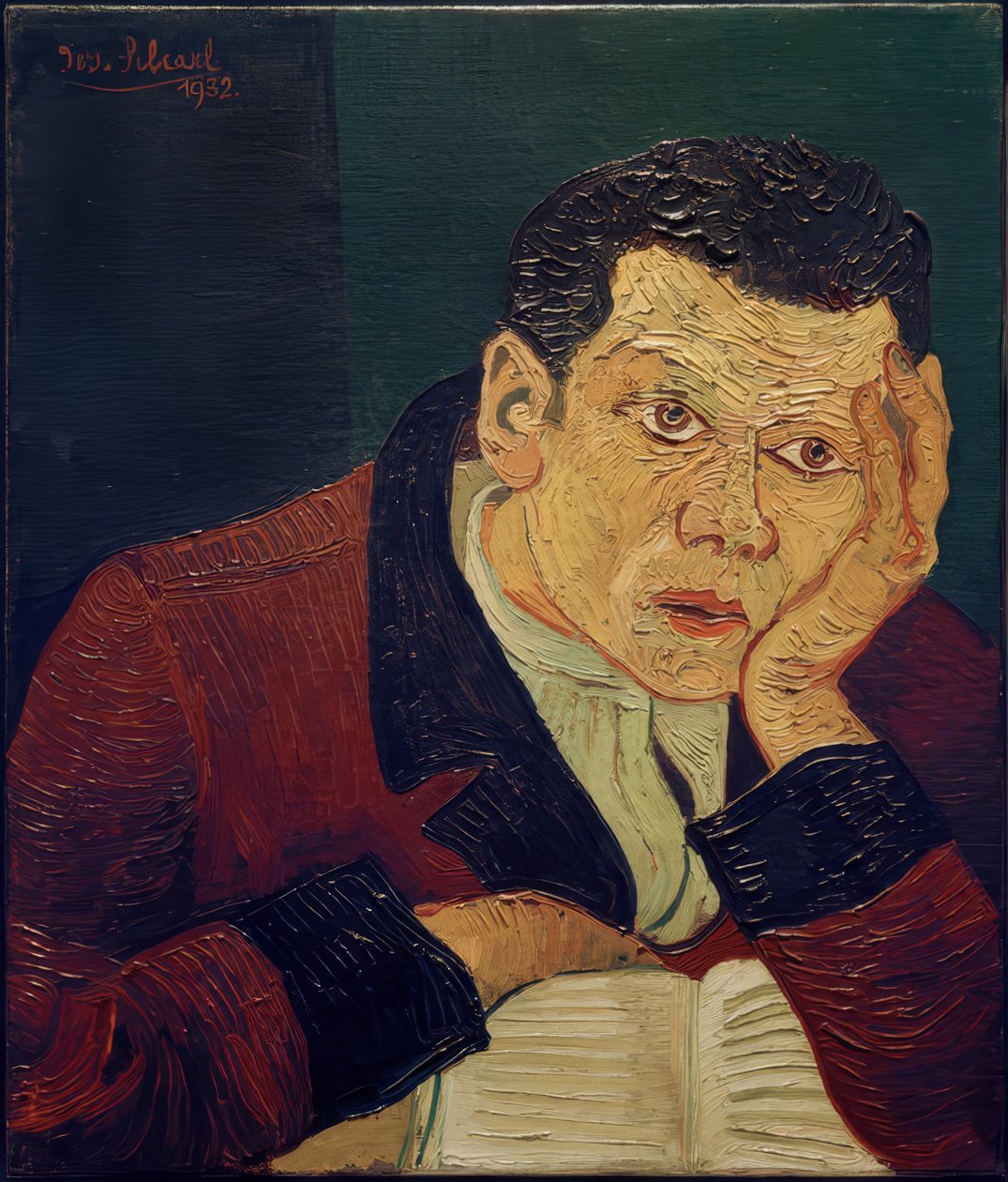 The Man of Letters by Josef Scharl: Buy fine art print