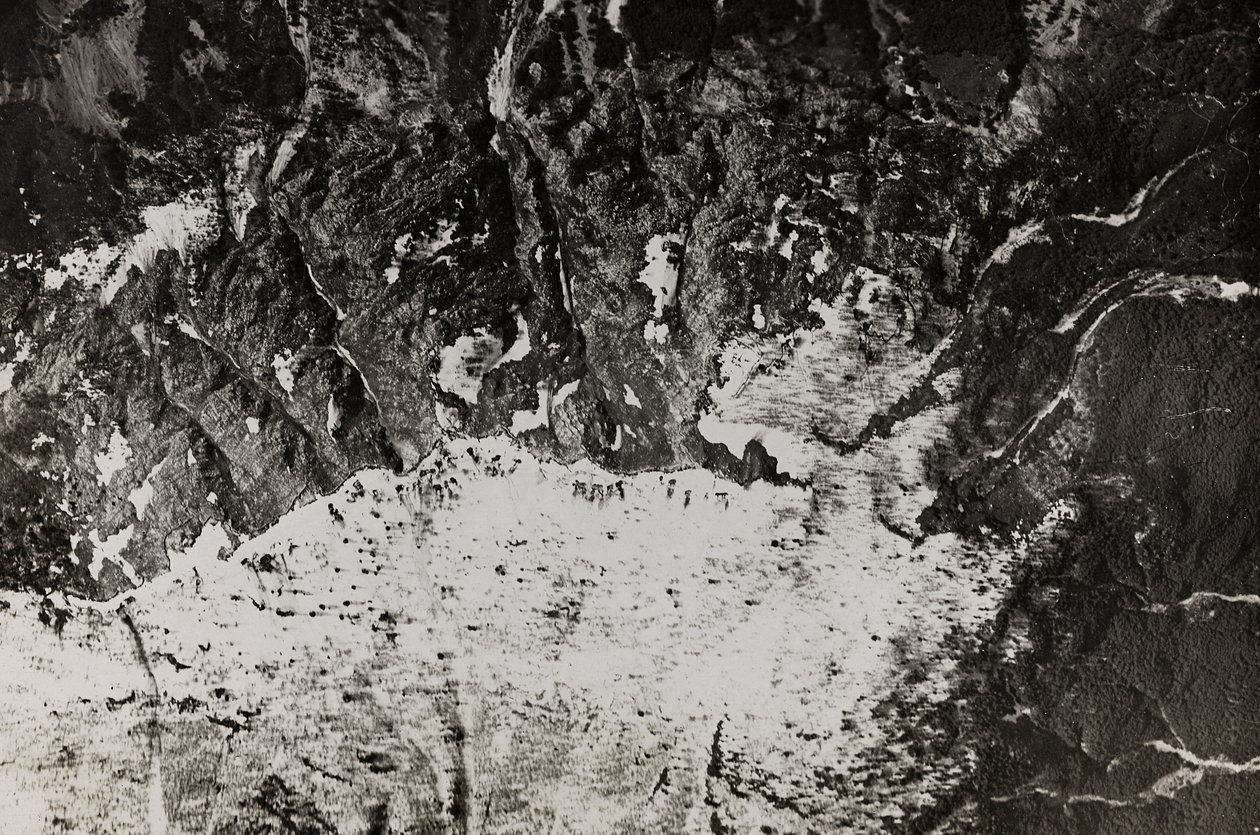 Aerial view of the war zone by Josef Zohles