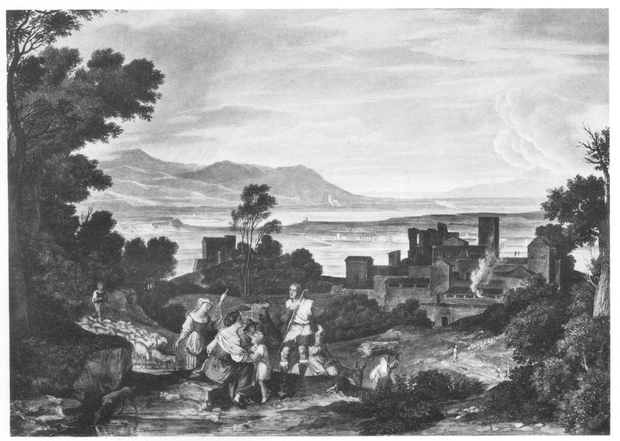 Landscape near Olevano by Joseph Anton Koch