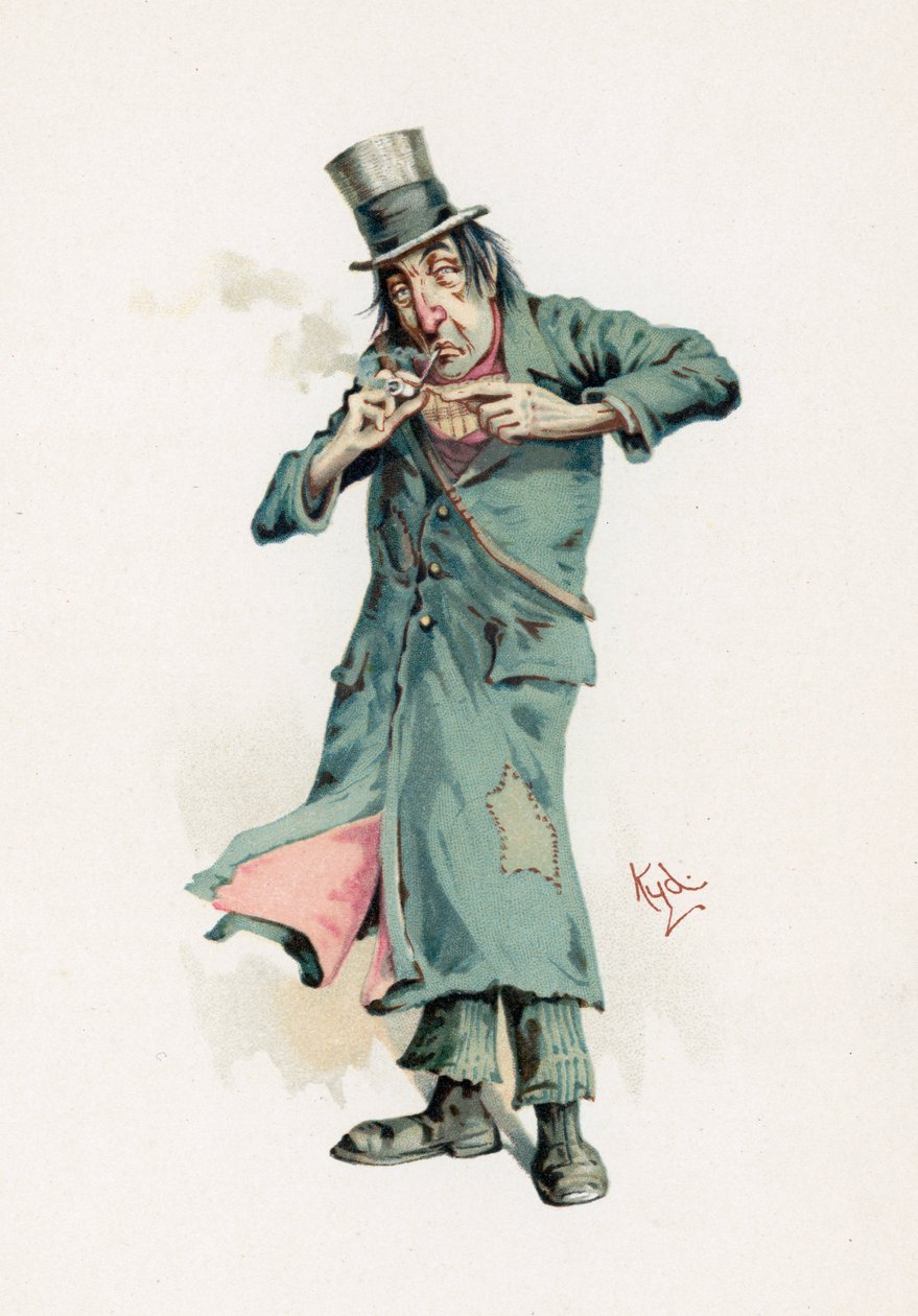 Codlin, illustration from 'Character Sketches from Charles Dickens', c.1890
