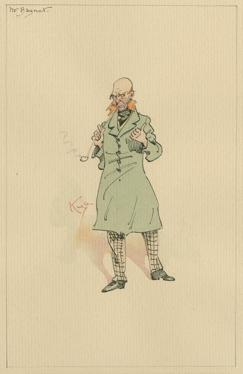 Mr Bagnet by Joseph Clayton Clarke