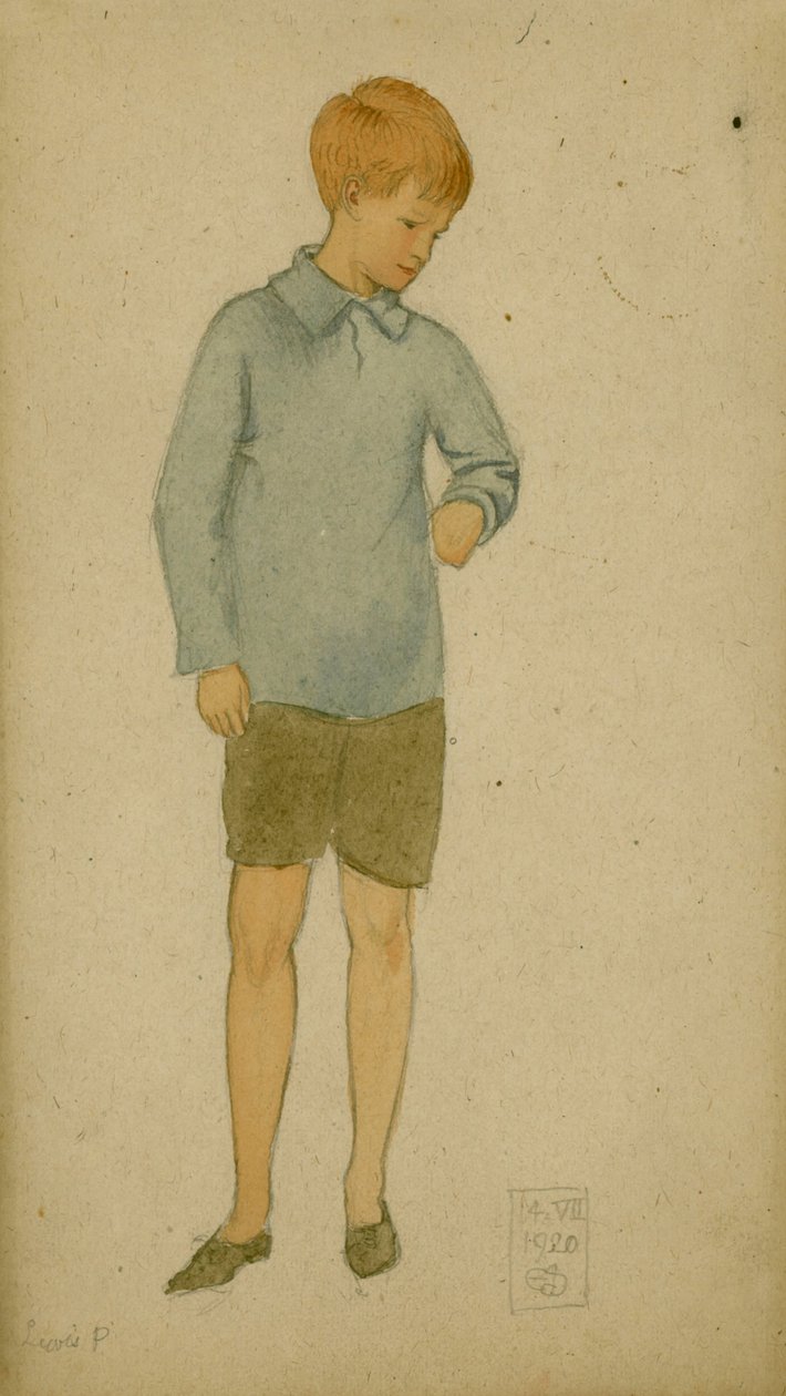 Lewis P., 14 July 1920 by Joseph Edward Southall