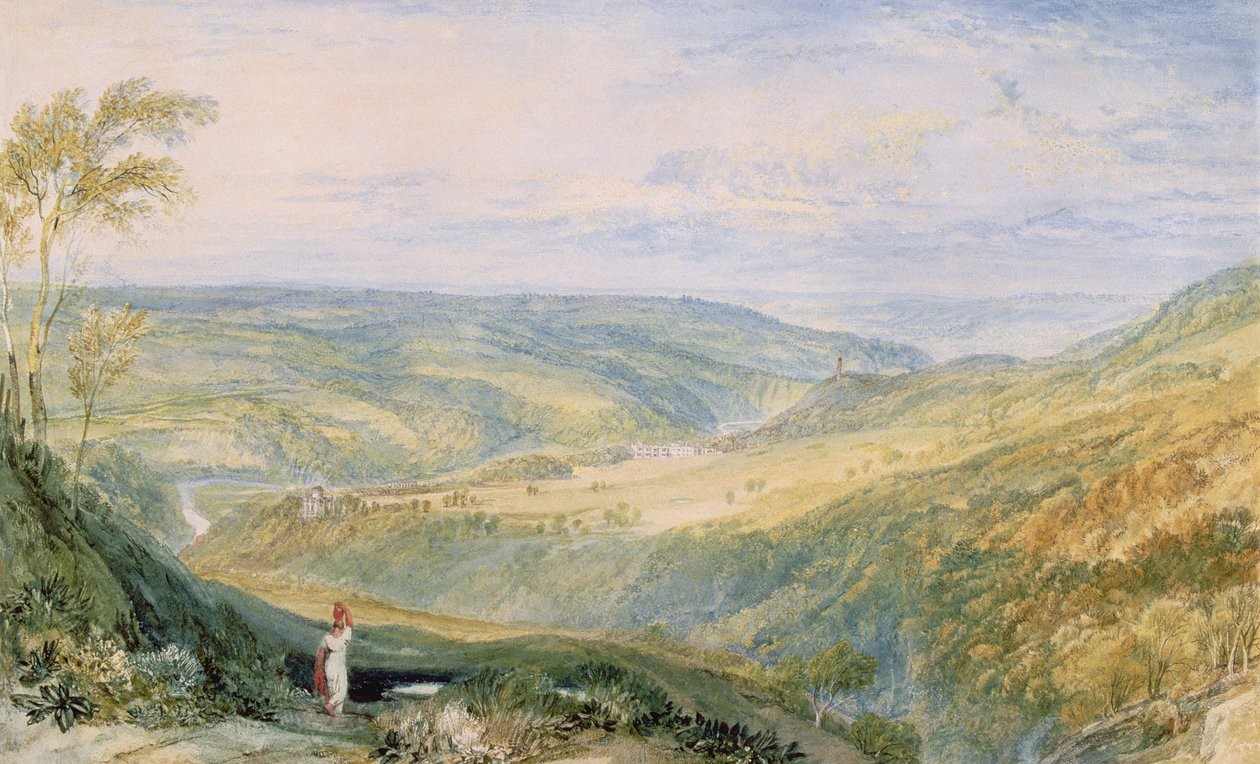 Gibside, County Durham from the South by Joseph Mallord William Turner