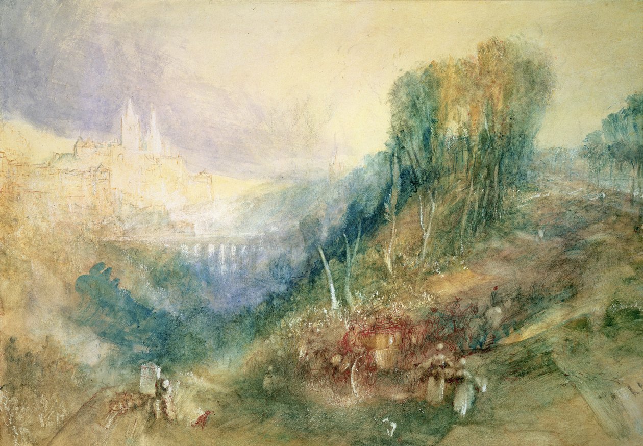 Lausanne from the West by Joseph Mallord William Turner