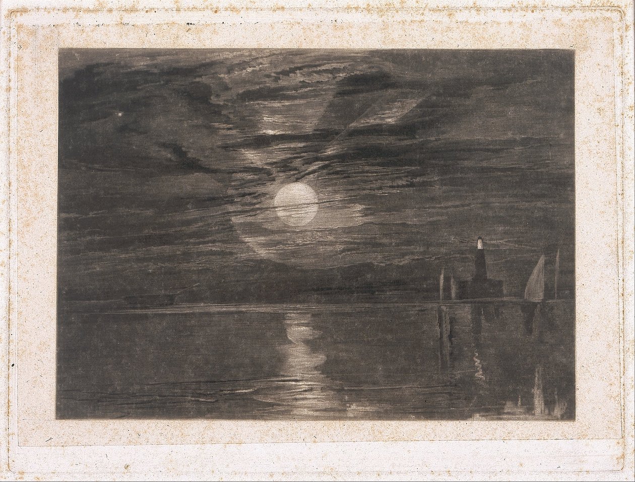 Shields Lighthouse by Joseph Mallord William Turner