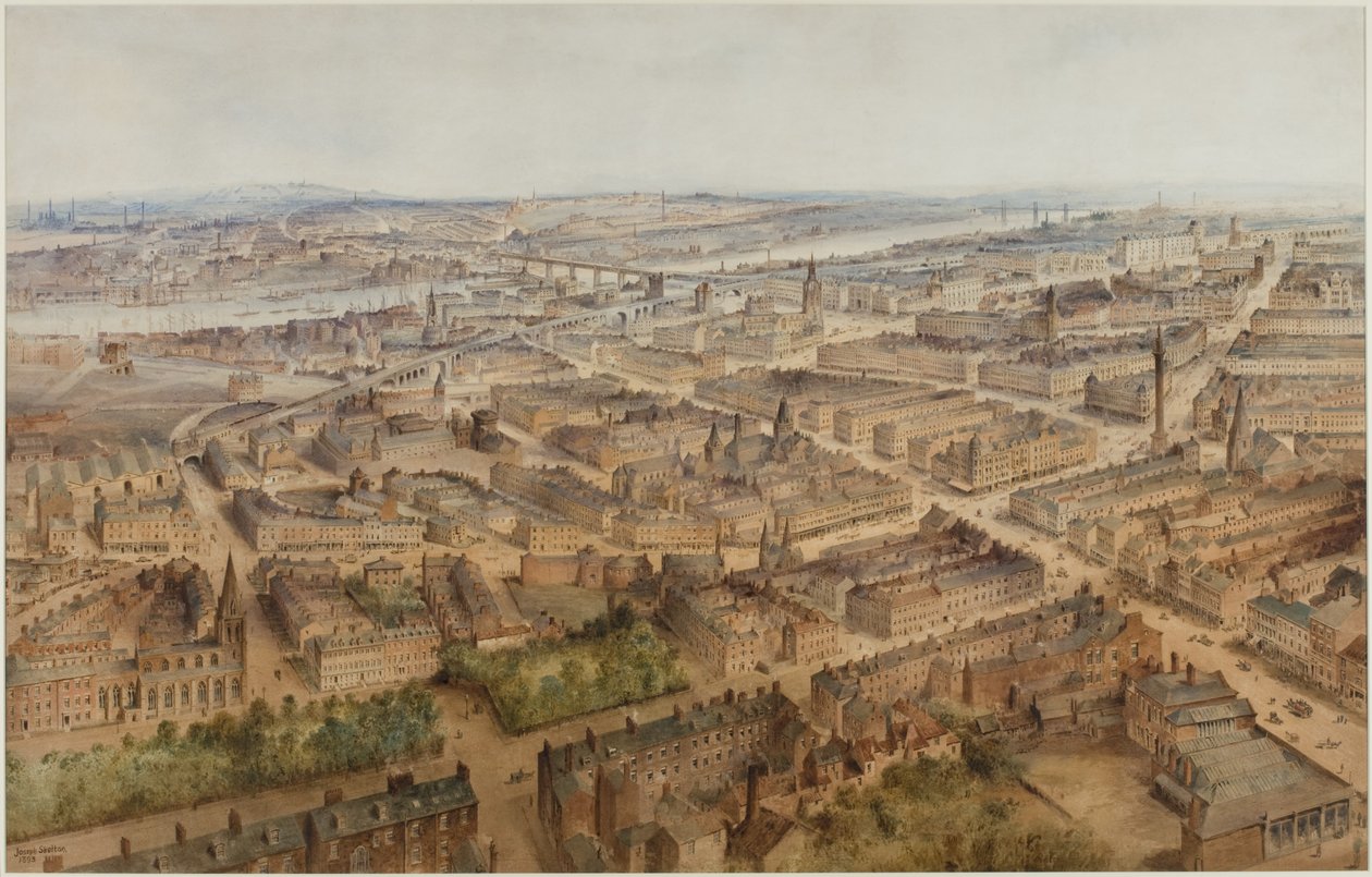 Newcastle upon Tyne by Joseph Ratcliffe Skelton