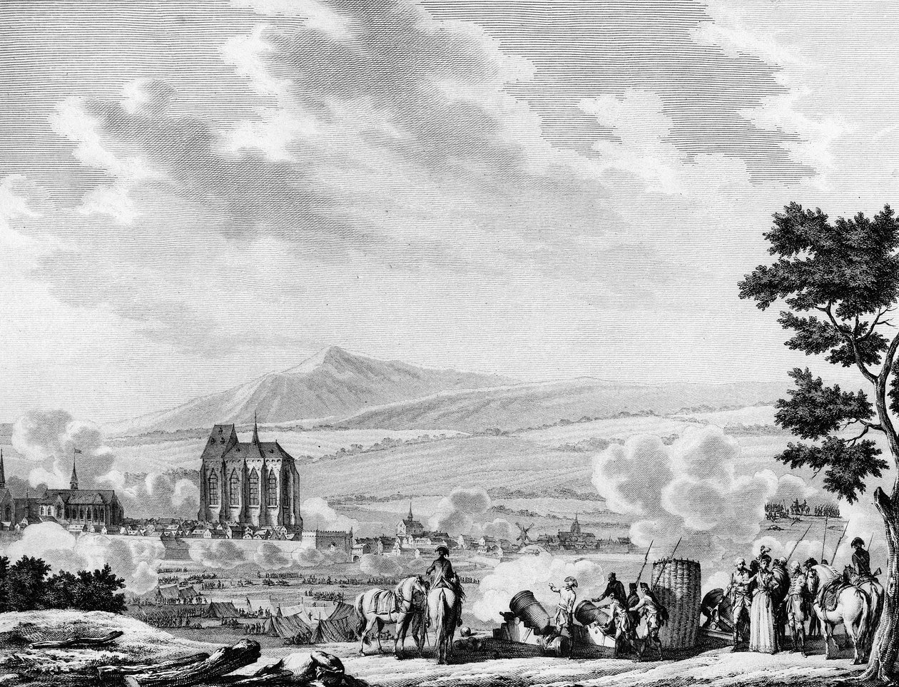 French revolution and arrival of the counter-revolutionary forces of ...