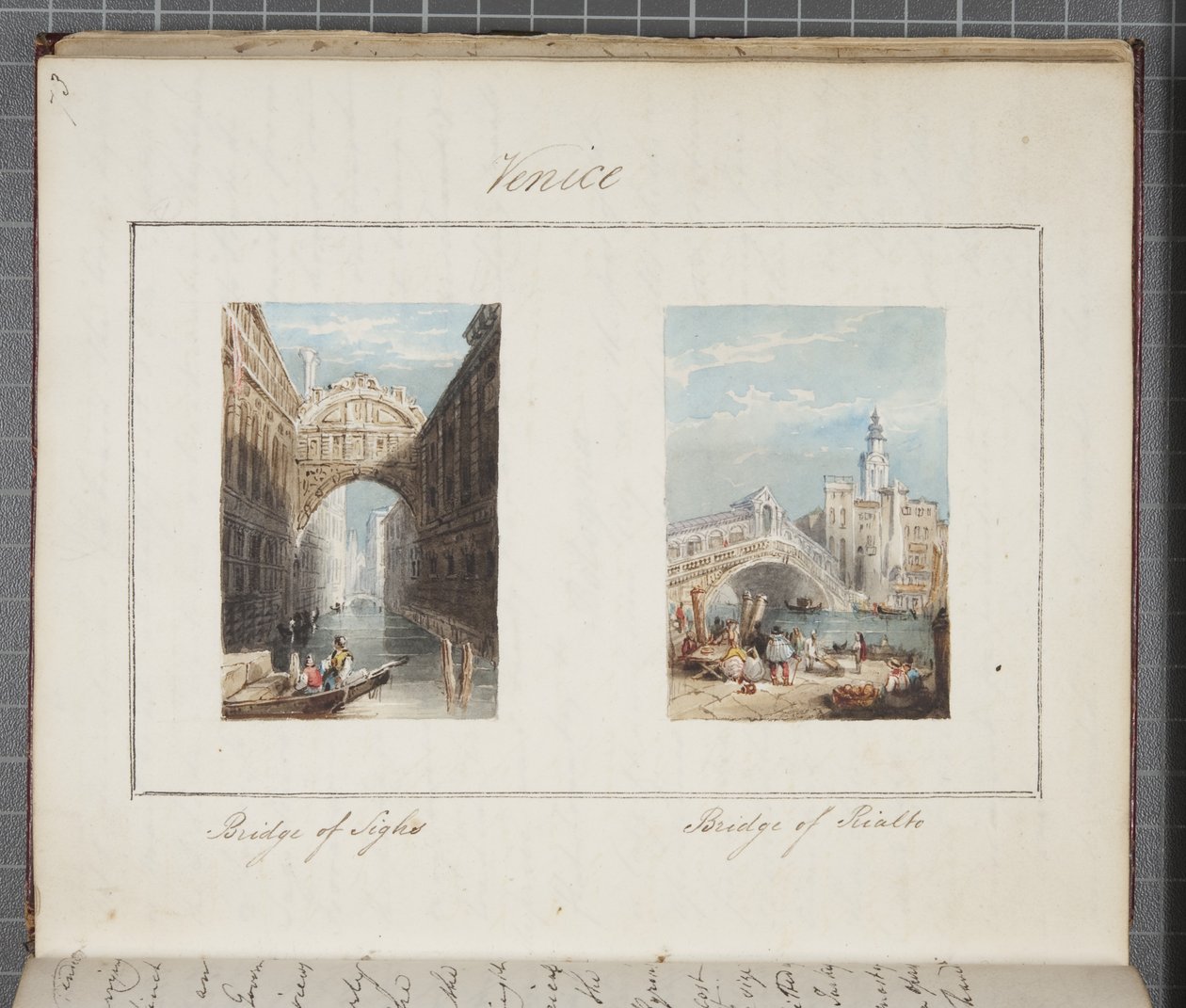 Venice, Pasted into Thomas Moody