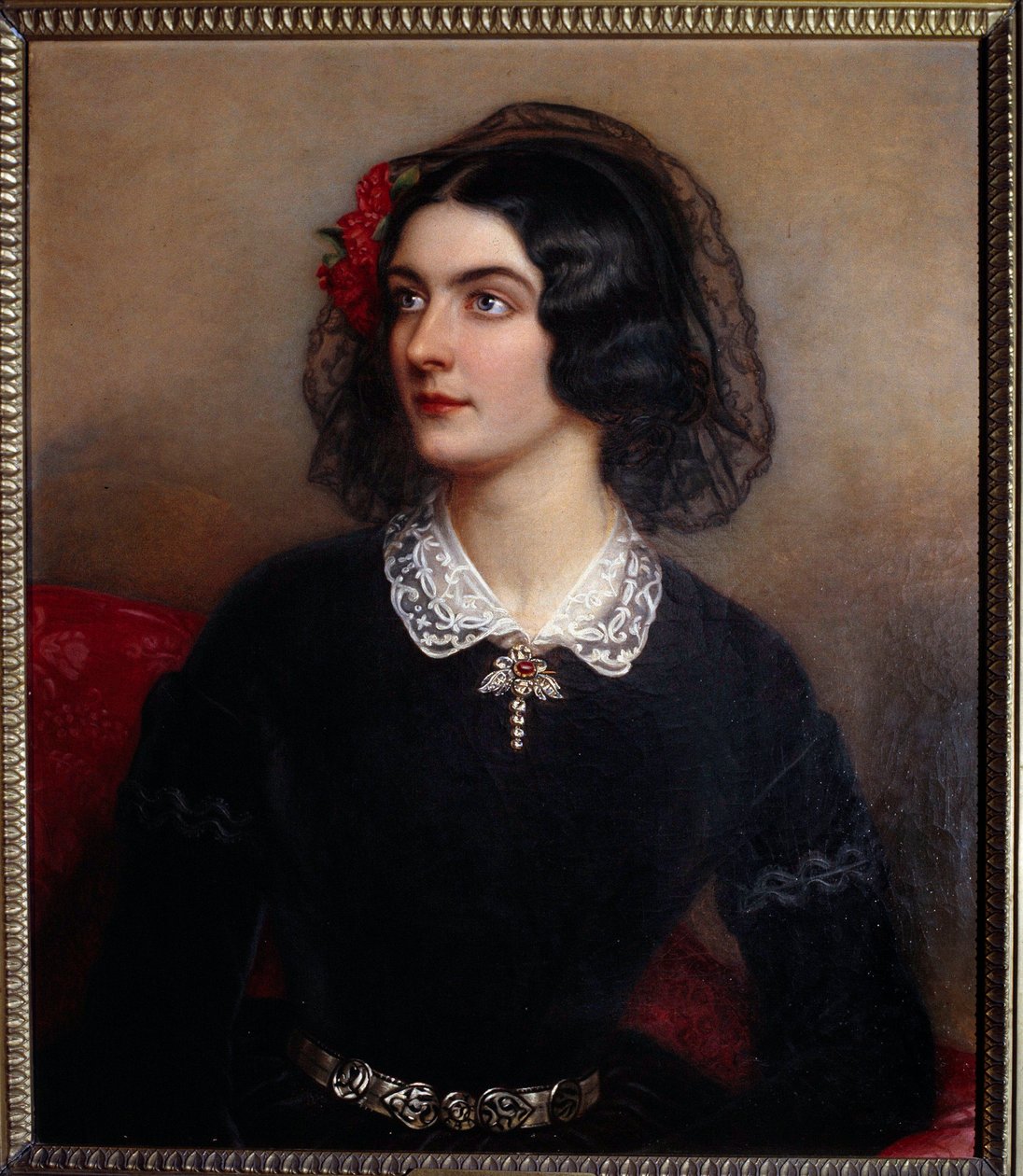 Portrait of Lola Montes or Montez by Joseph Carl Stieler
