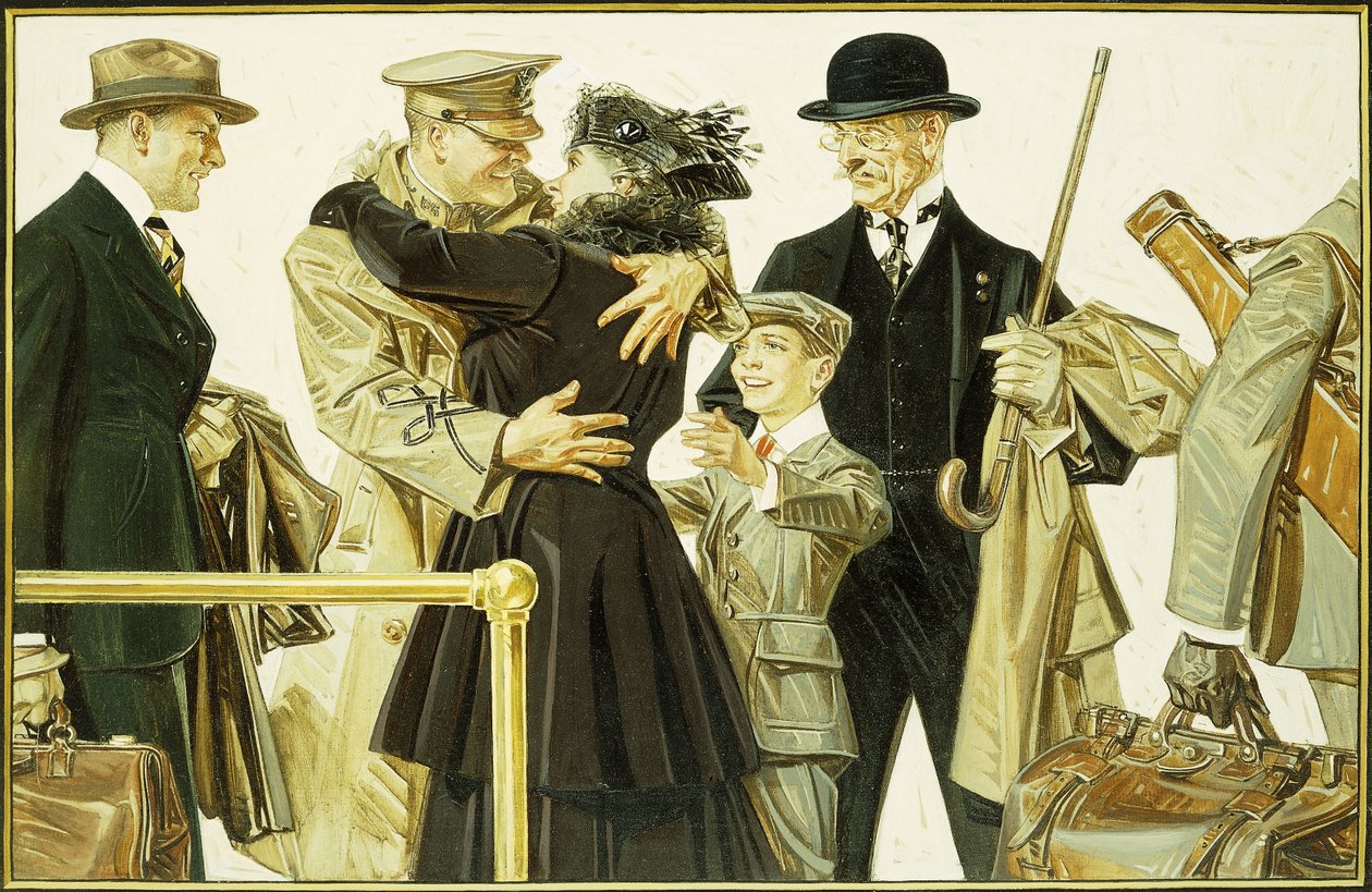 The Homecoming by Joseph Christian Leyendecker