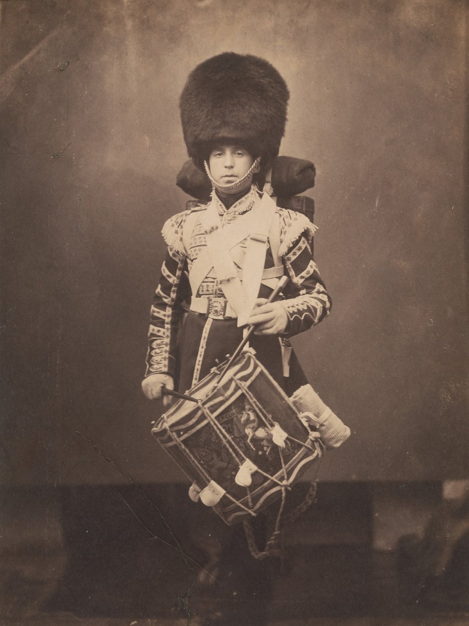 Grenadier Guards Drummer, ca. 1856 by Joseph Cundall