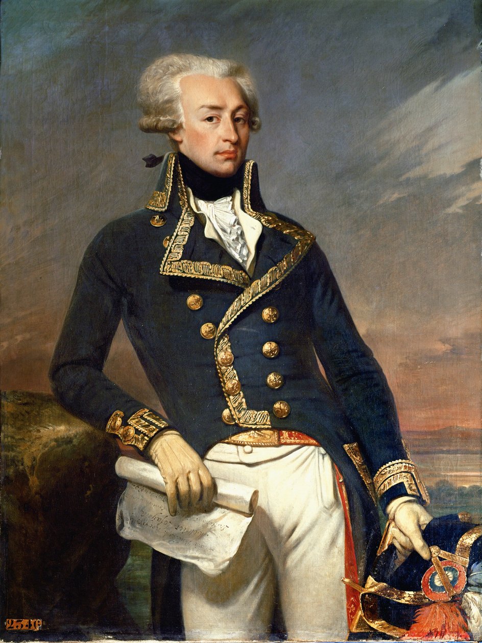 Marie Joseph de Motier, Marquis de Lafayette by Joseph Desire Court
