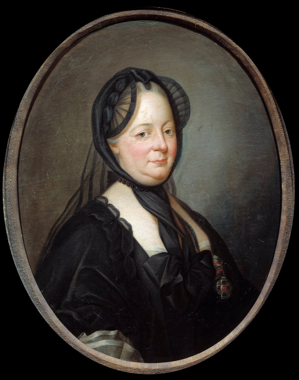 Portrait of Marie Therese of Austria (1717-1780), Empress Queen of Hungary and Bohemia by Joseph Ducreux