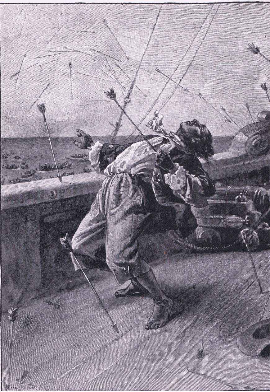 They Let Fly Their Arrows and Killed Poor Friday by Joseph Finnemore