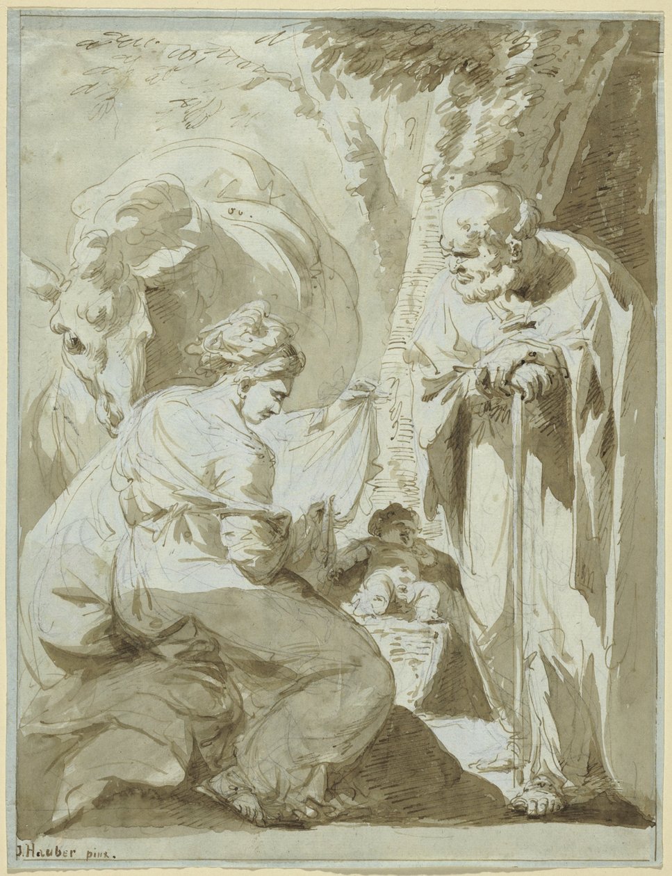 Holy Family by Joseph Hauber