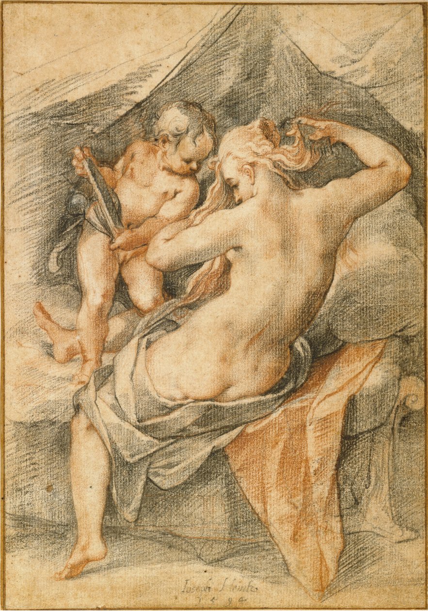 The Toilette of Venus by Joseph Heintz the Elder