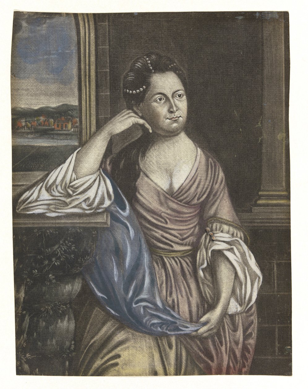 Martha Washington, published 1776 by Joseph Hiller