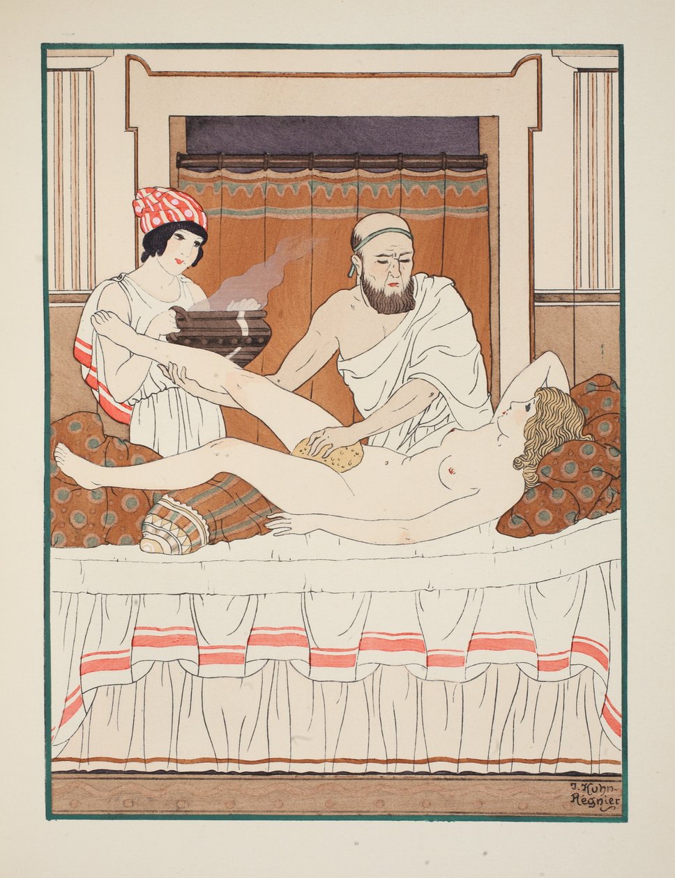 Sponge Bath, Illustration from 
