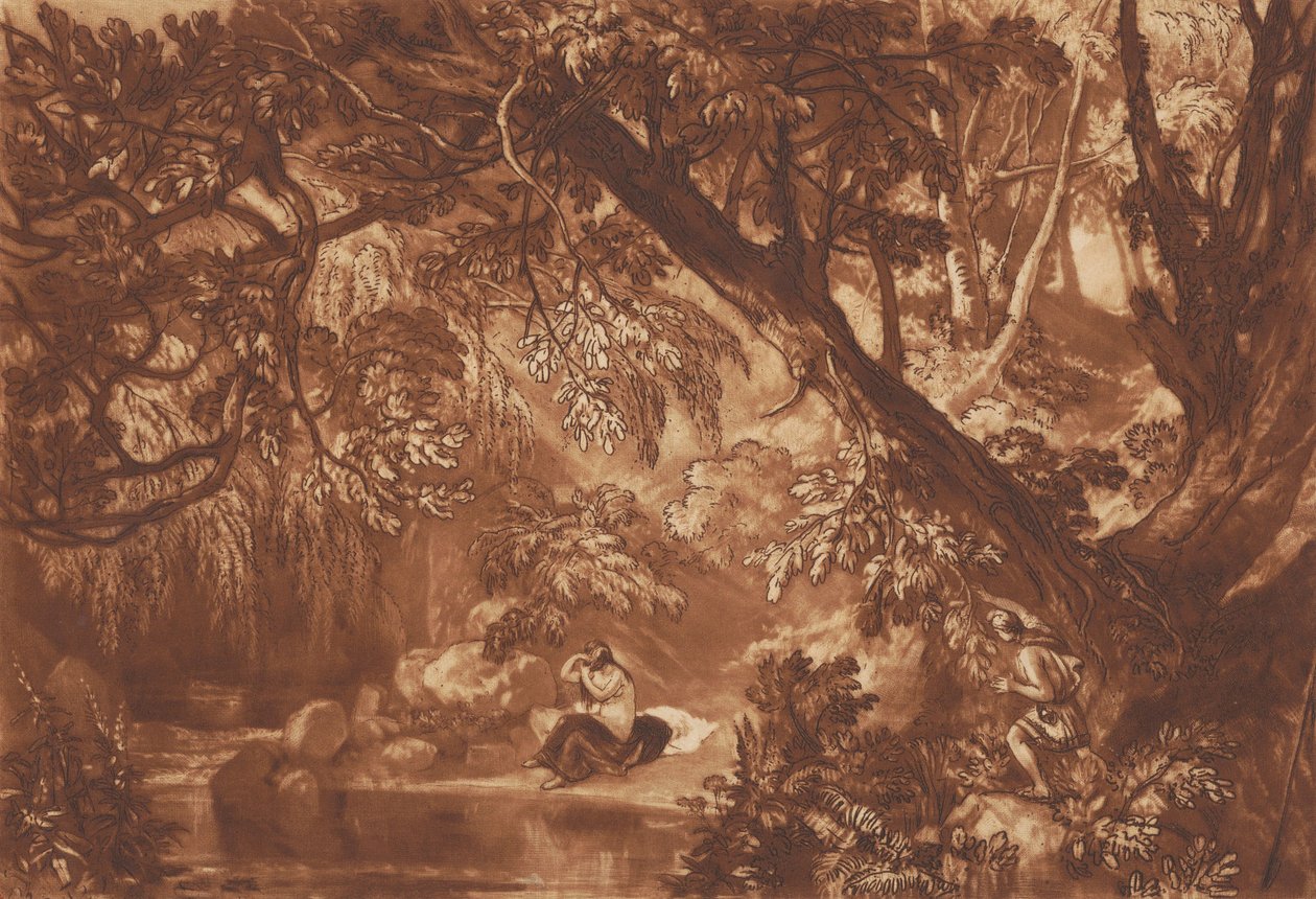 Aesacus and Hesperie by Joseph Mallord William Turner
