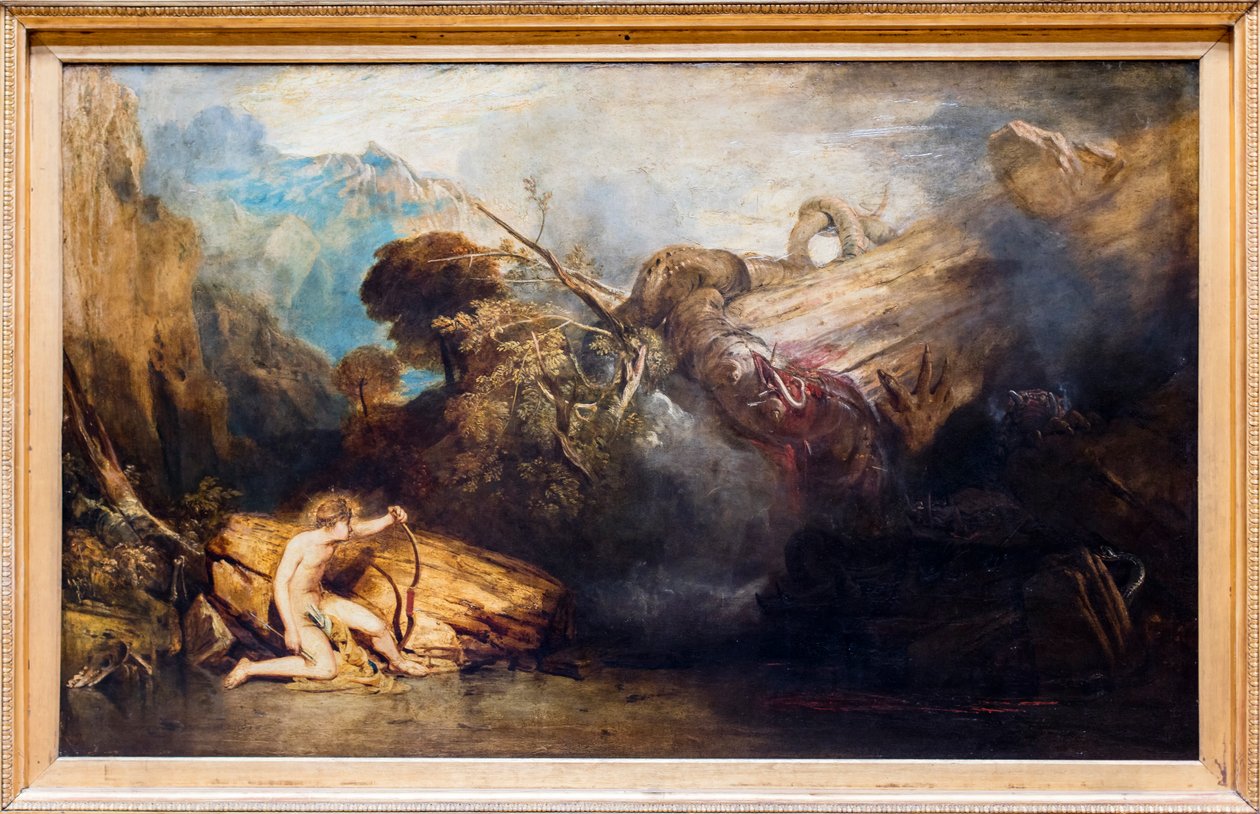 Apollo and Python by Joseph Mallord William Turner