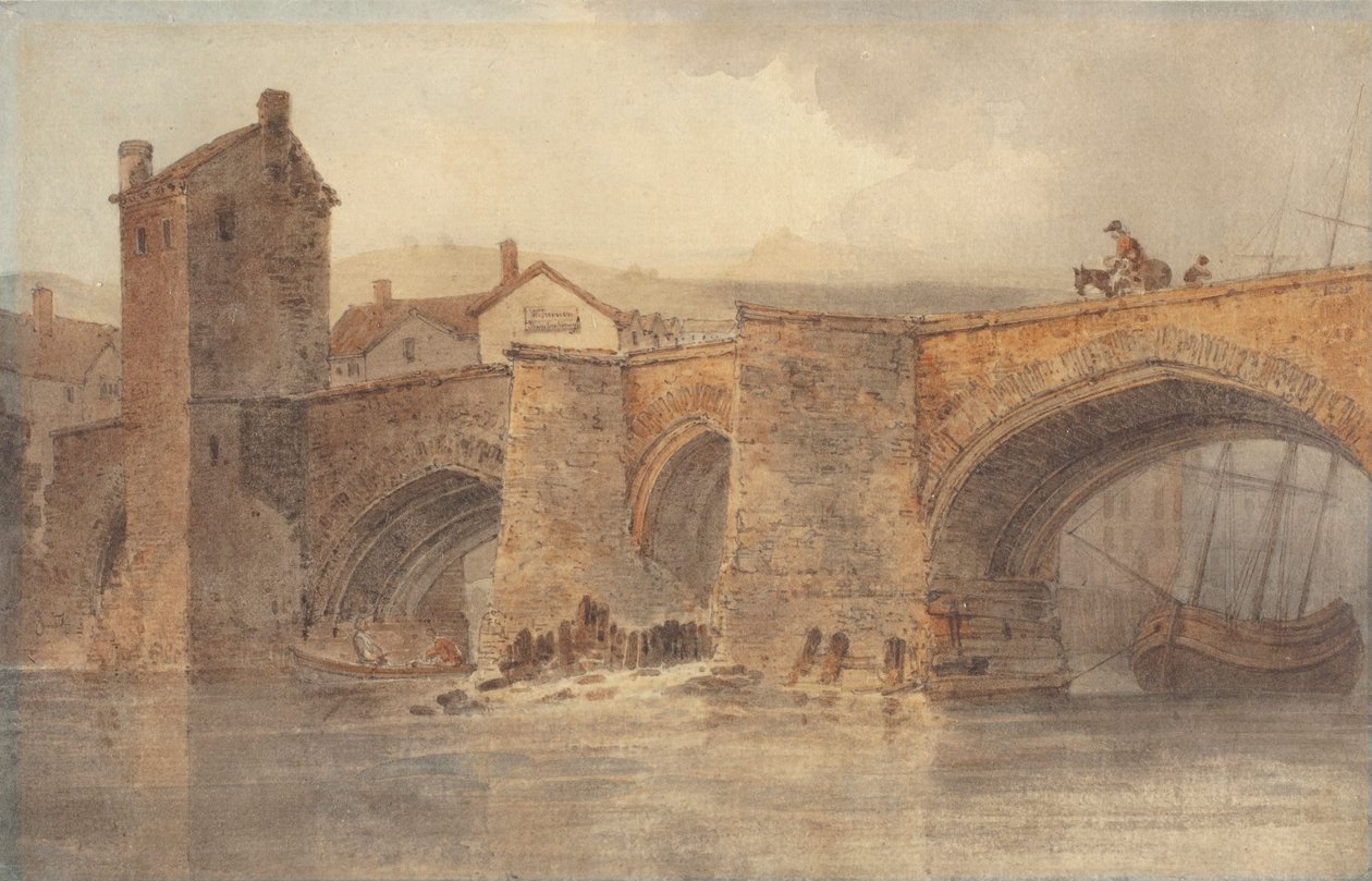 Chester Bridge by Joseph Mallord William Turner