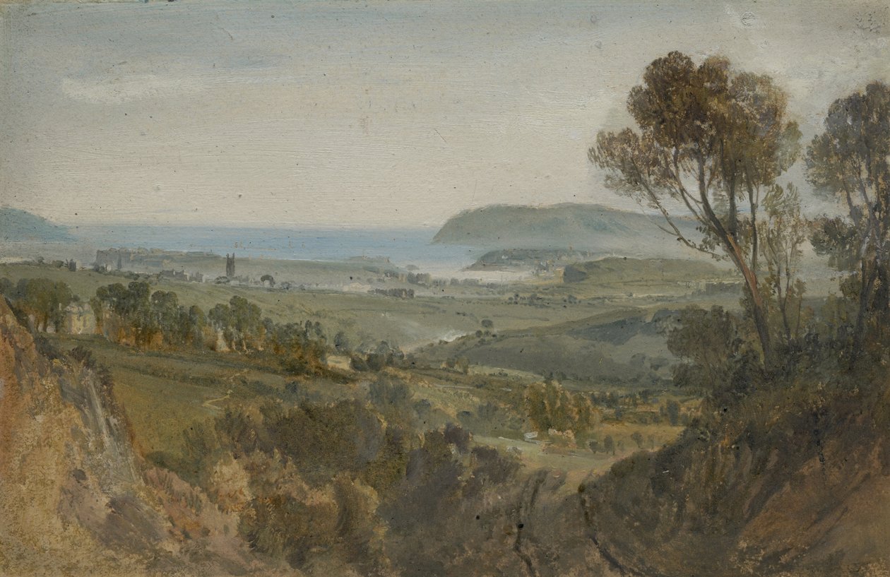 Distant View of Plymouth by Joseph Mallord William Turner